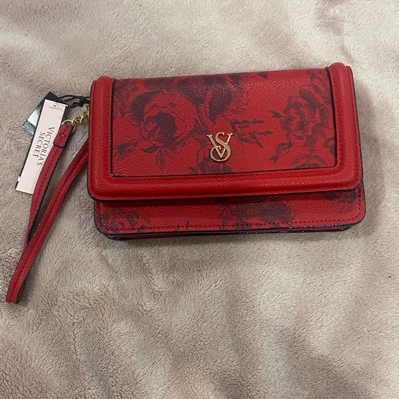 LIMITED EDITION VICTORIA SECRET Phone/wallet wristlet & clutch - Picture 2 of 5